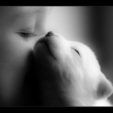 Схема вышивки «первый друг»