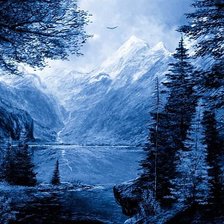 Схема вышивки «природа»