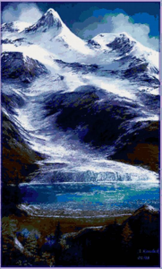 горы - горы, вода - предпросмотр