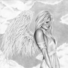 Схема вышивки «Черно-белое 3»