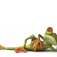 Схема вышивки «Лягух»