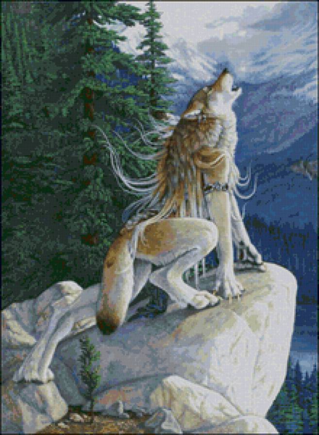 Оборотень - оборотень, волк, фэнтези - предпросмотр