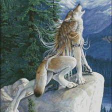 Схема вышивки «Оборотень»