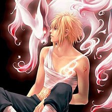 Схема вышивки «девятихвостый»