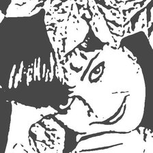 Схема вышивки «девушка»