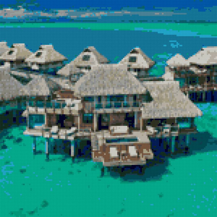 Бора-Бора - море, пляж, курорт, отдых, солнце - предпросмотр