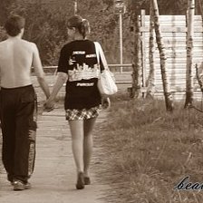 Схема вышивки «мы»