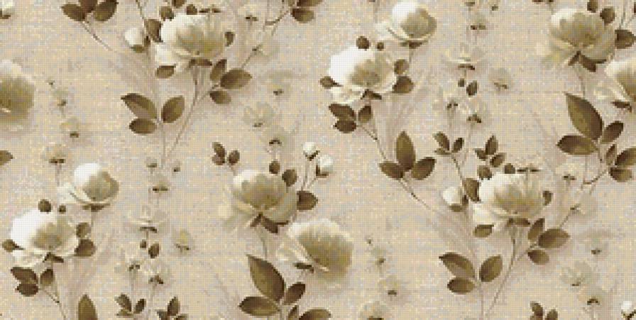 панно "Розы" - панно, розы, цветы - предпросмотр