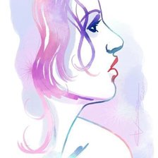 Схема вышивки «лицо»