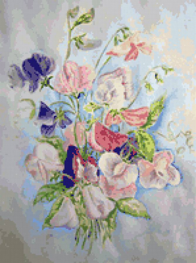 Душистый горошек - душистый горошек, цветы - предпросмотр