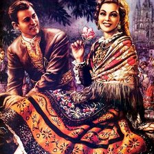 Схема вышивки «Художник Jesus Helguera»