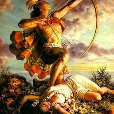 Схема вышивки «Художник Jesus Helguera»