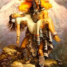 Схема вышивки «Художник Jesus Helguera»