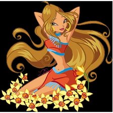 Схема вышивки «Винкс»