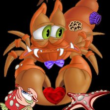 Схема вышивки «Рак»