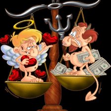 Схема вышивки «Весы»