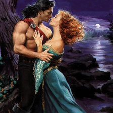 Схема вышивки «двое»