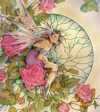 Схема вышивки «фея»