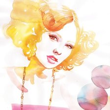 Схема вышивки «лицо»