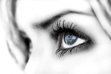 Глаза - девушка, женщина, профиль, лицо, глаза - оригинал