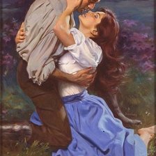 Схема вышивки «романтика»