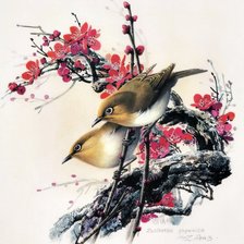 Схема вышивки «Серия ПТИЦЫ»