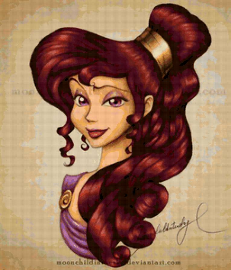 №73761 - девушка, детское, картина, мульты - предпросмотр