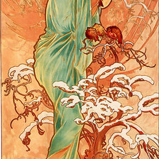 Зима А. Муха