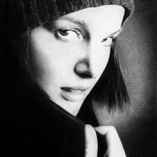 Схема вышивки «черно-белое»