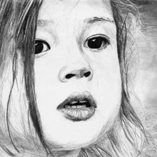 Схема вышивки «черно-белое»