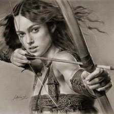 Схема вышивки «черно-белое»