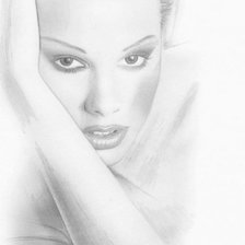 Схема вышивки «черно-белое»