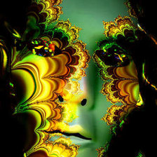 Схема вышивки «лицо»