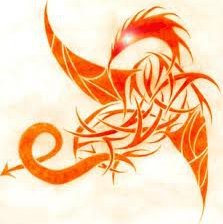 Схема вышивки «дракон 5»