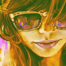 Схема вышивки «лицо»