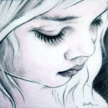 Схема вышивки «лицо»