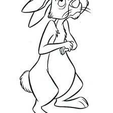 Схема вышивки «кролик»