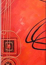 Схема вышивки «Триптих. Красное. Часть1»