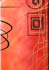 Схема вышивки «Триптих. Красное. Часть 3»