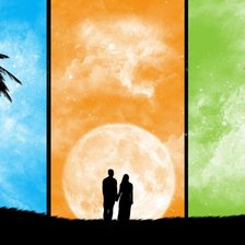 Схема вышивки «триптих»