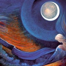 Схема вышивки «Взгляд в Бесконечность»