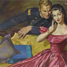 Схема вышивки «Кокетка»