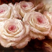 Схема вышивки «букет роз»