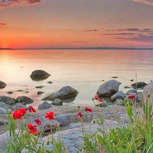 Схема вышивки «Закат»