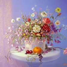 Схема вышивки «Букет»