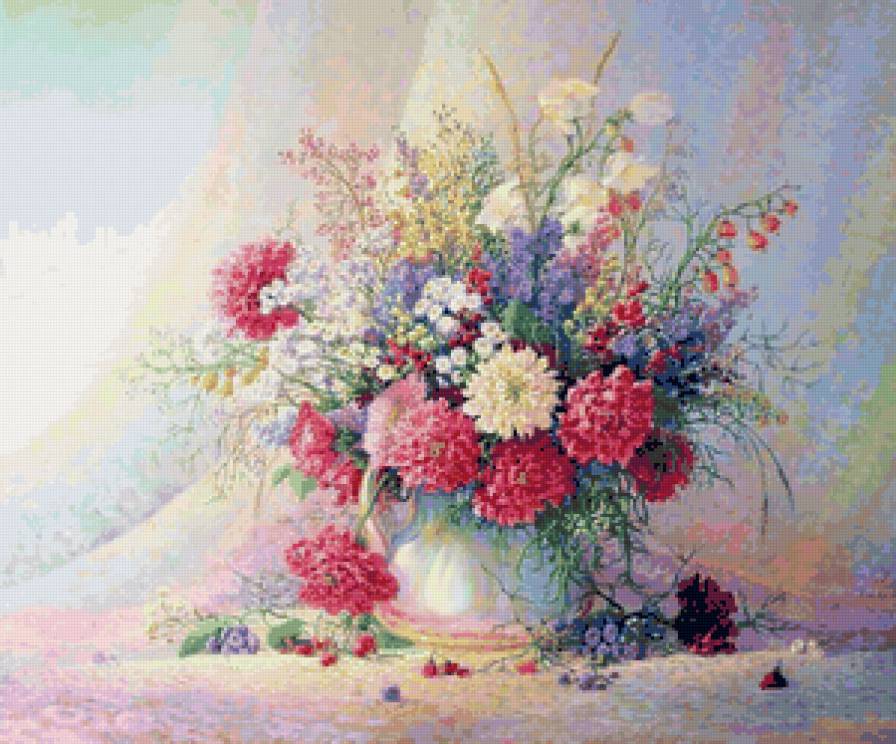 Букет - цветы, природа, натюрморт - предпросмотр