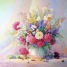 Схема вышивки «Букет»