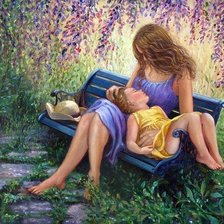 Схема вышивки «Настоящие чувства»