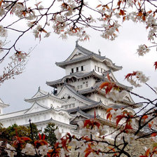 Схема вышивки «восточный пейзаж снова»