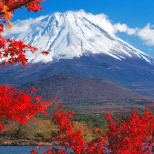 Схема вышивки «горы»